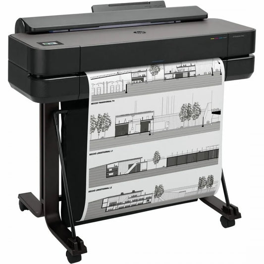 HP Designjet T650 A0 Inkjet Large Format Printer - Includes Printer - 24" Print Width - Color - 25 Second Color Speed - 2400 x 1200 dpi - 1 GB - USB - Ethernet - Wireless LAN - Wi-Fi Direct